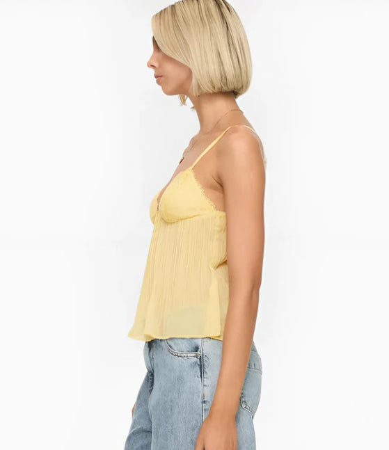 PleatPulse™ Mesh Pleat Cami
