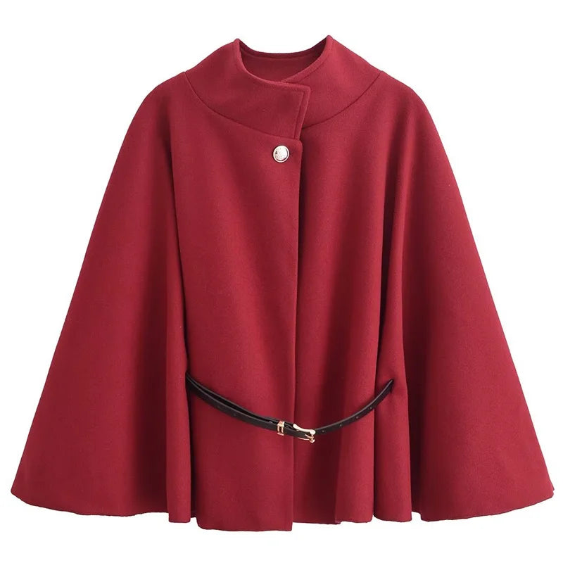 High Collar Cape Coat™