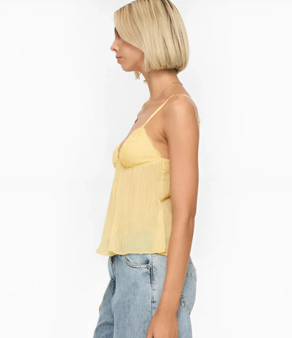 PleatPulse™ Mesh Pleat Cami