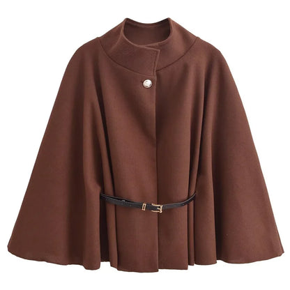 High Collar Cape Coat™