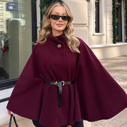 High Collar Cape Coat™
