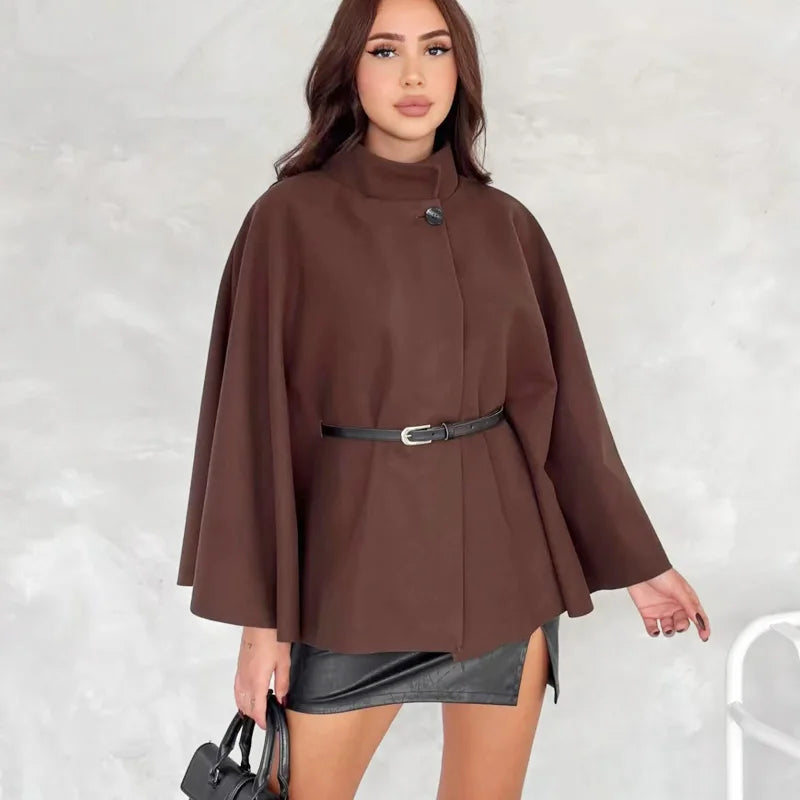 High Collar Cape Coat™