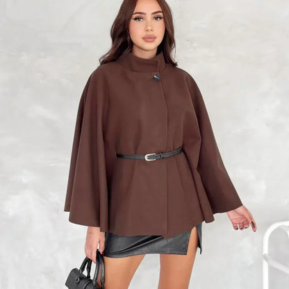 High Collar Cape Coat™