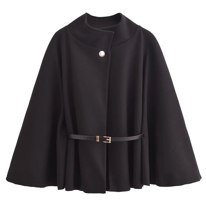 High Collar Cape Coat™