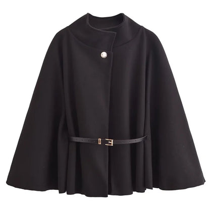 High Collar Cape Coat™