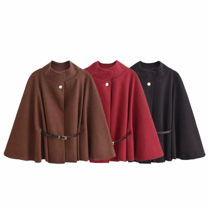High Collar Cape Coat™